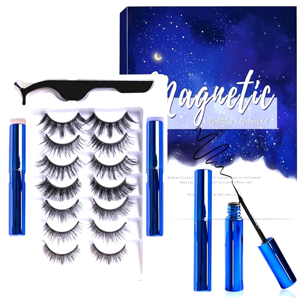 Sexy Magnetic Eyelashes Eyeliner & Tweezer Kit
